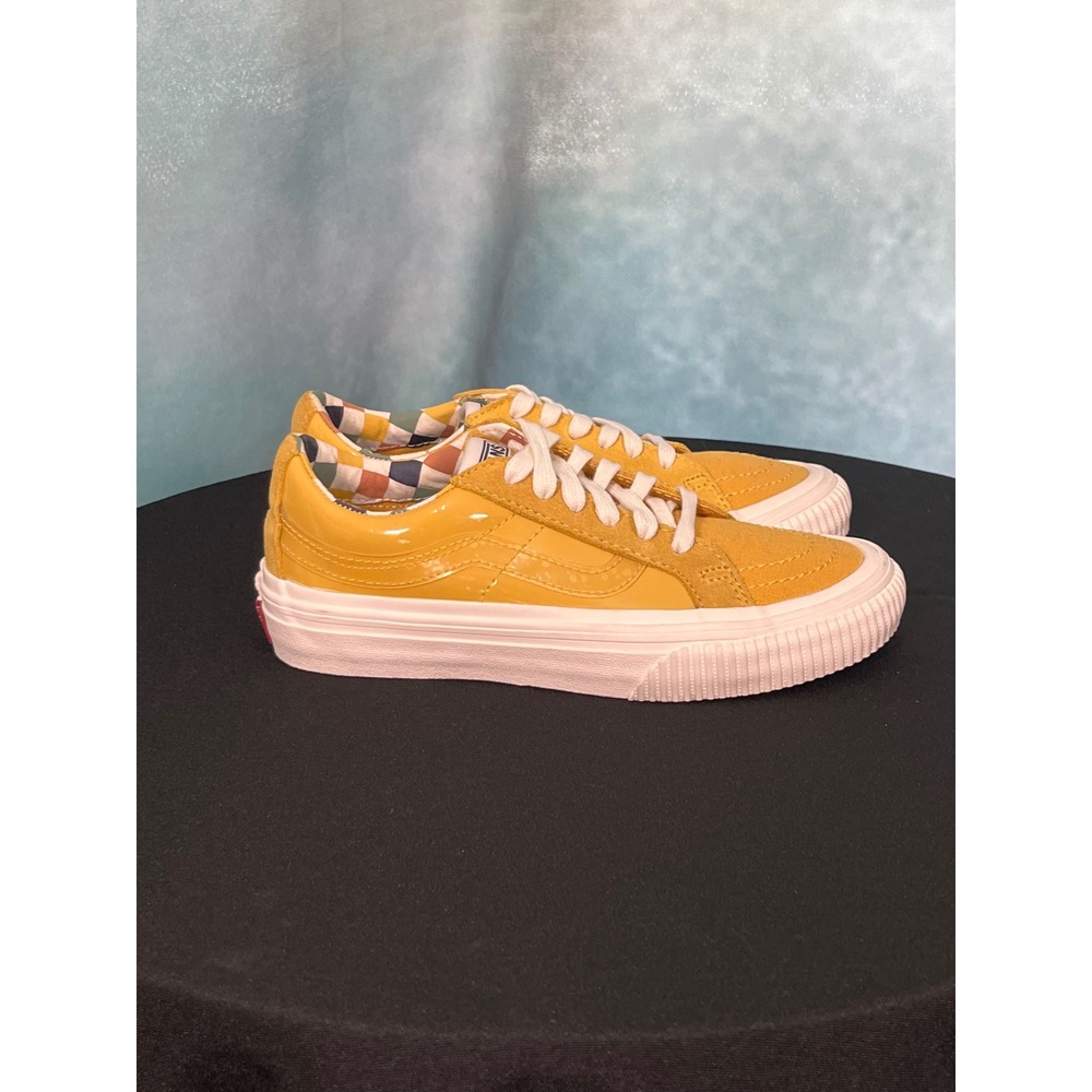Vans x Karina Rozunko Style 36 Decon SF Mustard Yellow Sneakers 6.5 Women - Picture 3 of 9